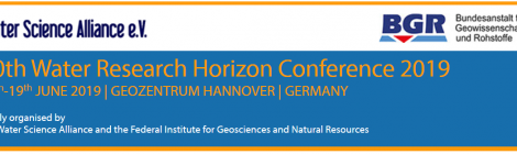 10th Water Research Horizon Conference, 18th&19th June 2019